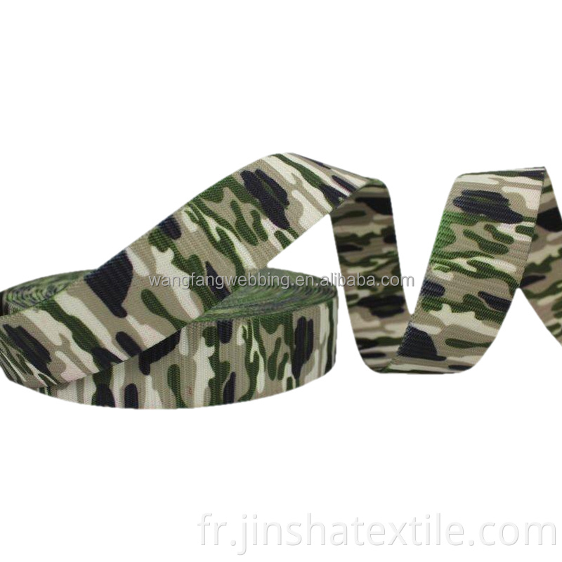 Camouflage en nylon en nylon sagsheat sagsheat personnalisé en nylon en nylon ceinture tactique ceinture en sangle militaire ceinture à bagages